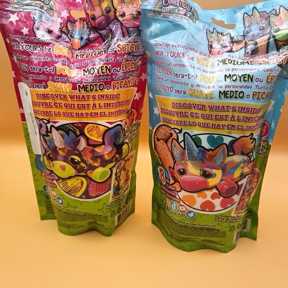 Cutetitos Colorful Unicornitos Plush Set 2 pack!! - Picture 7 of 7